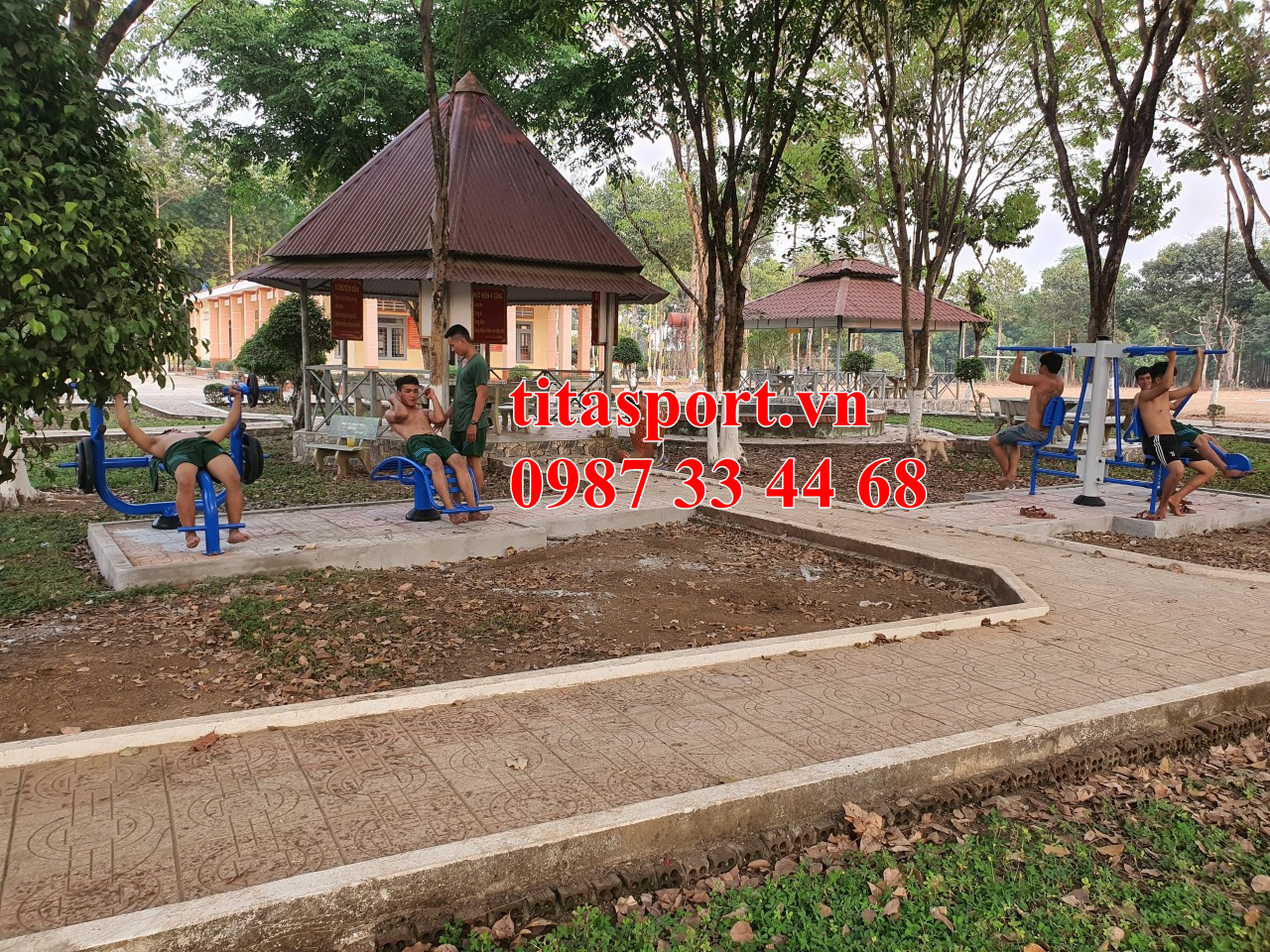 Lắp đặt tại Khu quân đội 